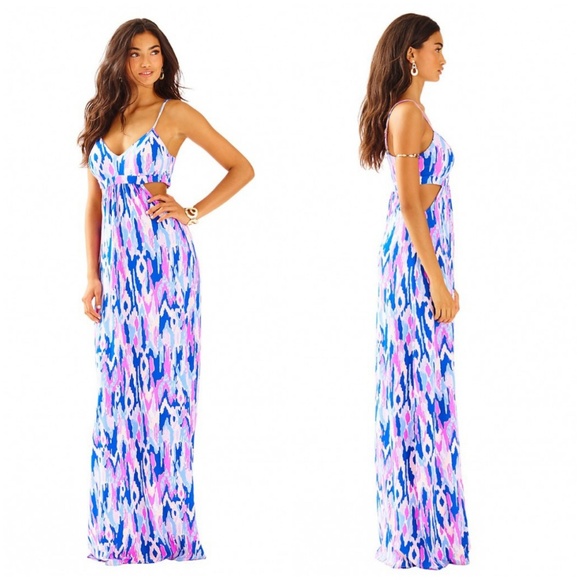 lilly pulitzer linley maxi dress